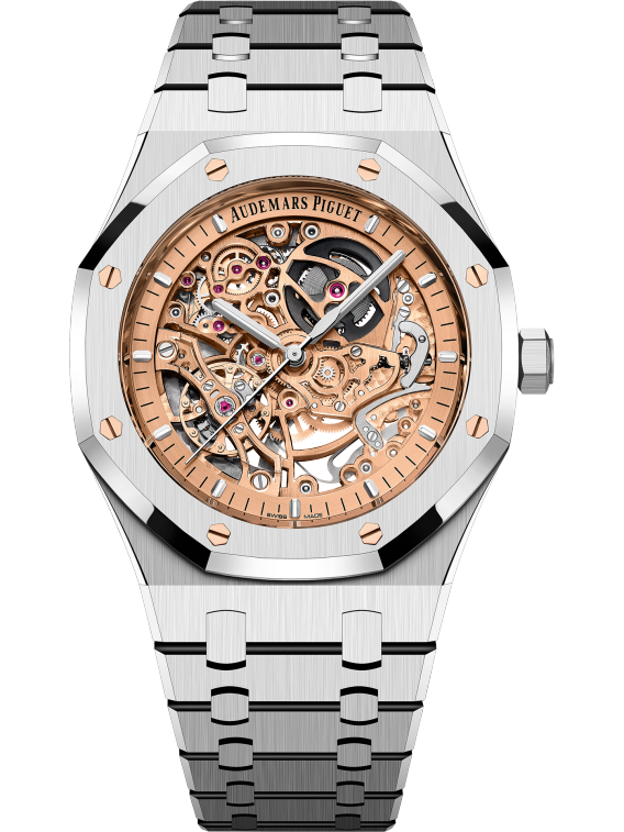 オーデマピゲ　the art projects AUDEMARS PIGUET Audemars Piguet 15417OR.ZZ.1267OR.01 Royal Oak Skeleton Dial